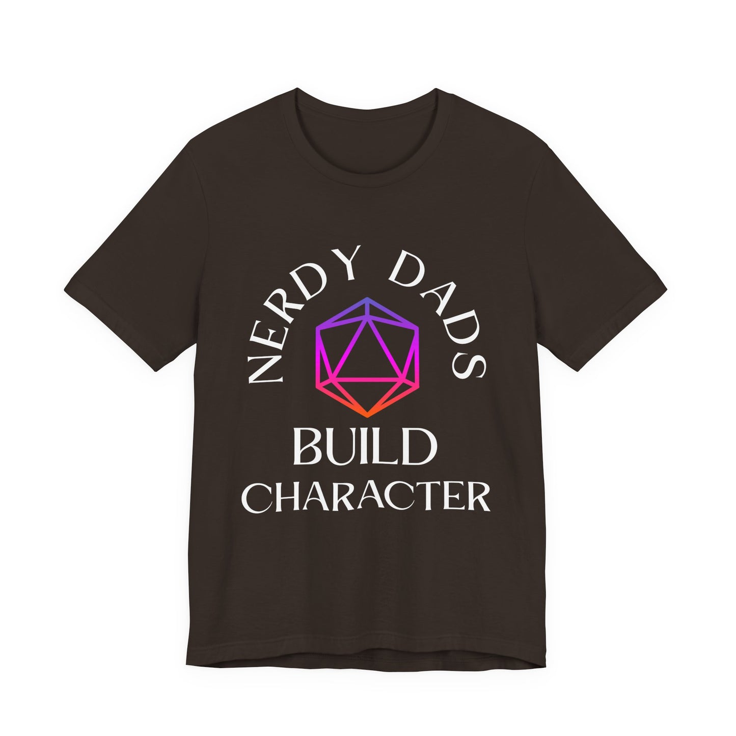 Nerdy Dads Build Character T‑Shirt