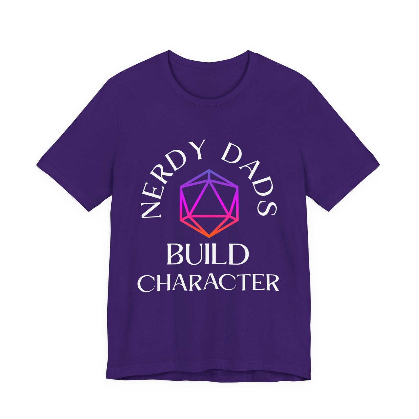 Nerdy Dads Build Character T‑Shirt