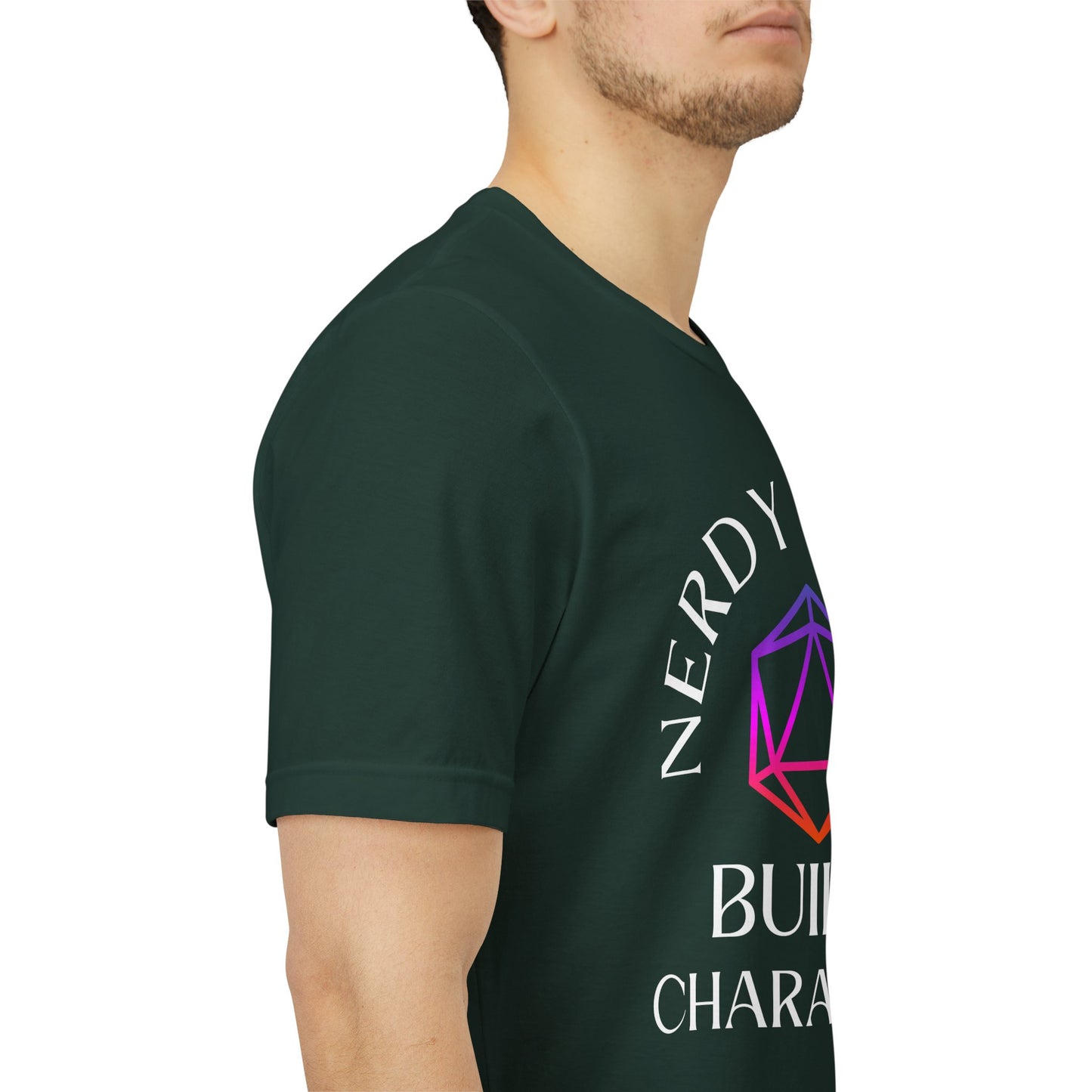 Nerdy Dads Build Character T‑Shirt