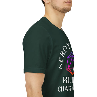 Nerdy Dads Build Character T‑Shirt