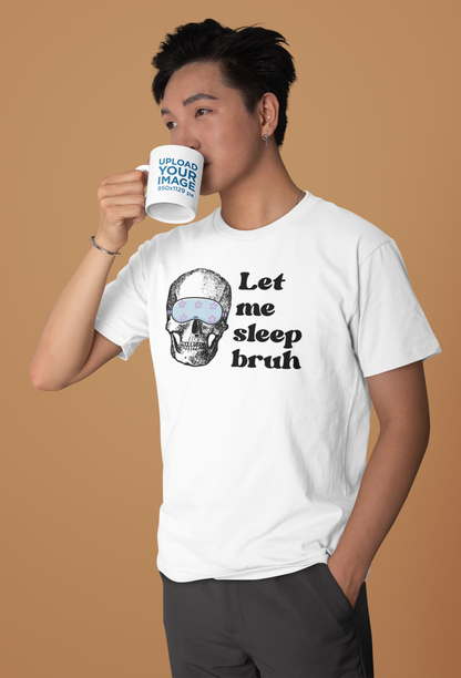 Let Me Sleep Bruh T‑Shirt